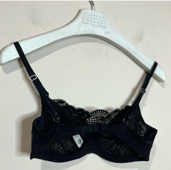 Natori Black Lace Cami Bra - Picture 3 of 6